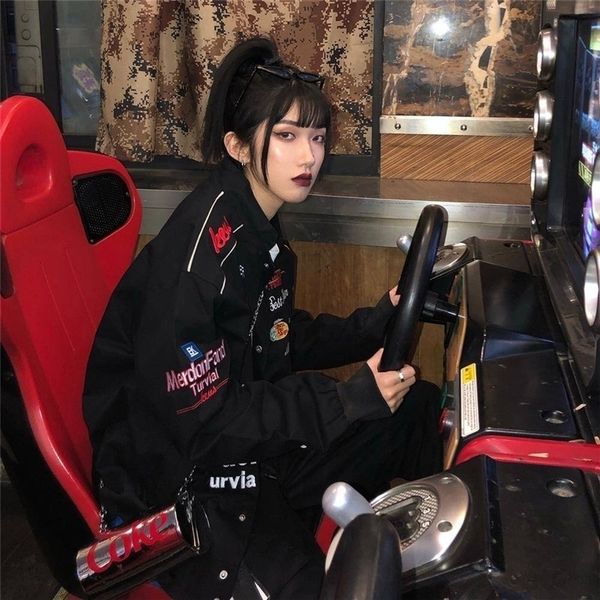 ulzzang chic women high street bf loose jacket men women new version oversize female basic coats allmatch hoodies y200915, Black
ulzzang chic women high street bf loose jacket men women new version oversize female basic coats allmatch hoodies y200915, Black