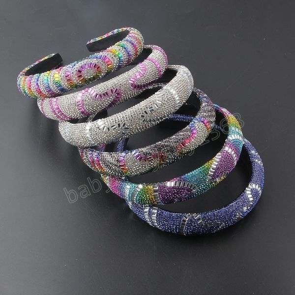 women hairband retro starry rhinestone sponge headband personality broad leopard banquet headdress bright color, Slivery;white
women hairband retro starry rhinestone sponge headband personality broad leopard banquet headdress bright color, Slivery;white
