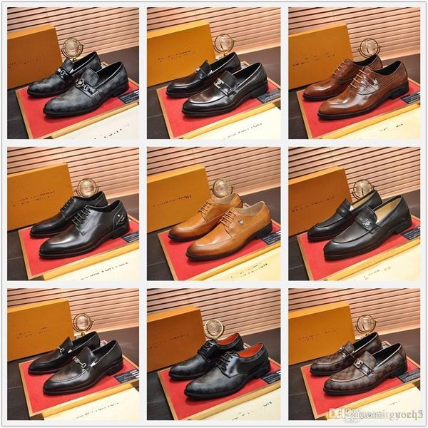 mm 2021 leather men formal dresses shoes classic flat breathable shoes luxury designer business office wedding dress shoe 33, Black
mm 2021 leather men formal dresses shoes classic flat breathable shoes luxury designer business office wedding dress shoe 33, Black