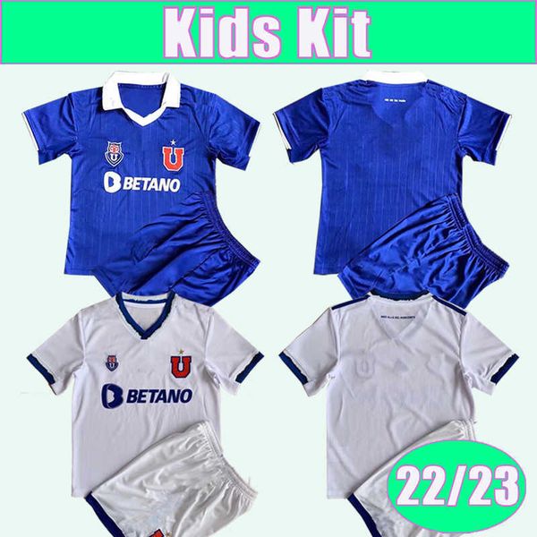 22 23 universidad de chile kids kit soccer men's t-shirts jerseys home fernandes vargas palacios moya fernandez football men's t-s, White;black 
22 23 universidad de chile kids kit soccer men's t-shirts jerseys home fernandes vargas palacios moya fernandez football men's t-s, White;black