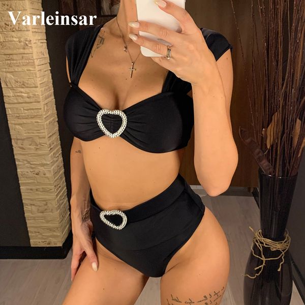 love decor with belt high waist bikini female swimsuit women swimwear two-pieces bikini set bather bathing suit swim v2315b, White;black
love decor with belt high waist bikini female swimsuit women swimwear two-pieces bikini set bather bathing suit swim v2315b, White;black