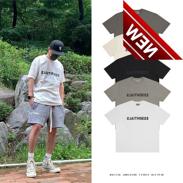new fog double thread short sleeve t-shirt high street chest essential letter loose tee men and women lovers, White;black
new fog double thread short sleeve t-shirt high street chest essential letter loose tee men and women lovers, White;black