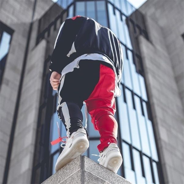 april momo men jogger patchwork gyms pants men fitness bodybuilding gyms pants runners clothing sweatpants trousers hombre 201118, Black
april momo men jogger patchwork gyms pants men fitness bodybuilding gyms pants runners clothing sweatpants trousers hombre 201118, Black