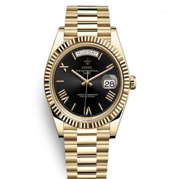 men quartz movement watches day date business wrist watch 40mm stainless steel strap waterproof wristwatches lgxige1267y, Slivery;brown
men quartz movement watches day date business wrist watch 40mm stainless steel strap waterproof wristwatches lgxige1267y, Slivery;brown