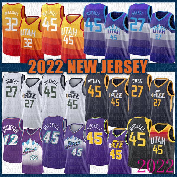 12 32 donovan mitchell rudy gobert basketball jersey 45 27 john stockton karl malone utahs jazzs dark blue red, Black;red
12 32 donovan mitchell rudy gobert basketball jersey 45 27 john stockton karl malone utahs jazzs dark blue red, Black;red