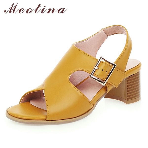 meotina summer sandals women shoes buckle thick high heels party shoes fashion open toe sandals lady yellow plus size 3443 210226, Black
meotina summer sandals women shoes buckle thick high heels party shoes fashion open toe sandals lady yellow plus size 3443 210226, Black