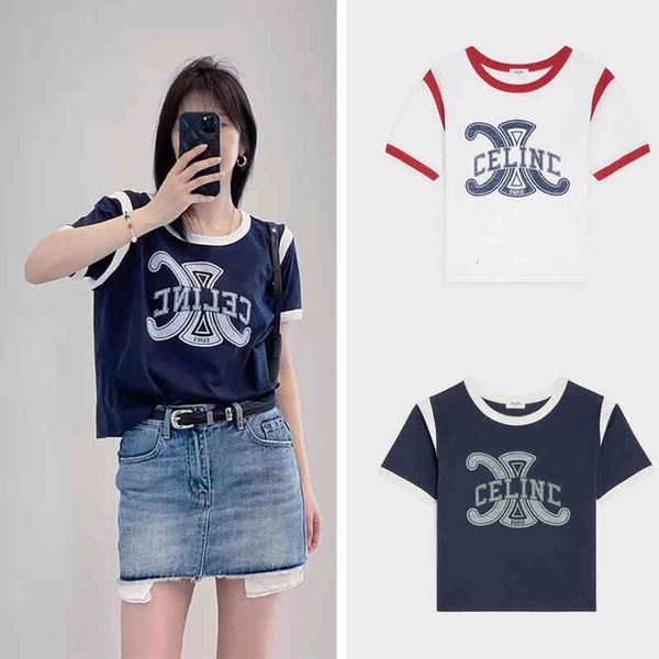 women's t-shirt raglan sleeves contrast color cel lettered print short summer round neck versatile casual t-shirt t2ye, White
women's t-shirt raglan sleeves contrast color cel lettered print short summer round neck versatile casual t-shirt t2ye, White