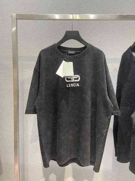 tee t-shirts excelent sense version 21ss new style worn out washed latch couple loose short sleeve t-shirt, White
tee t-shirts excelent sense version 21ss new style worn out washed latch couple loose short sleeve t-shirt, White