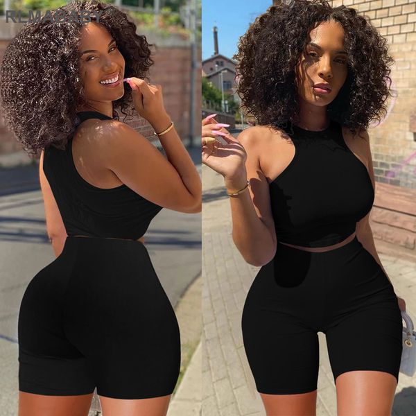 casual streetwear skinny two piece set women sleeveless cropped and high waist shorts suit fitness tracksuit outfits, Black;white
casual streetwear skinny two piece set women sleeveless cropped and high waist shorts suit fitness tracksuit outfits, Black;white