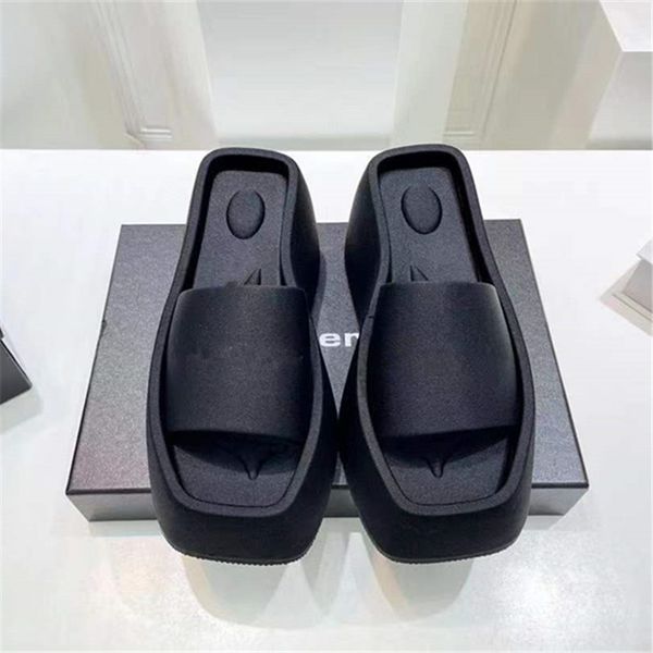 2022 new designer ladies slippers fashion alphabet platform sandals heightened waterproof roman wedge heel open toe women's shoes, Black
2022 new designer ladies slippers fashion alphabet platform sandals heightened waterproof roman wedge heel open toe women's shoes, Black