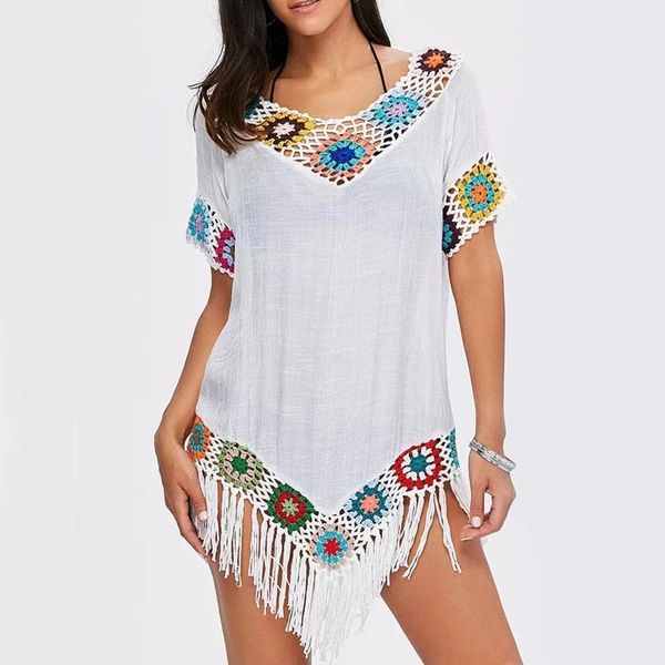 women's swimwear summer pullovers are cool to wear on the beach breathable and not sweaty five colors, White;black
women's swimwear summer pullovers are cool to wear on the beach breathable and not sweaty five colors, White;black