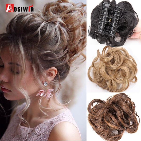 costume accessories messy bun synthetic chignon short curly fake false hair extension claw clip hairpiece wig updo ponytail piece for women, Silver
costume accessories messy bun synthetic chignon short curly fake false hair extension claw clip hairpiece wig updo ponytail piece for women, Silver
