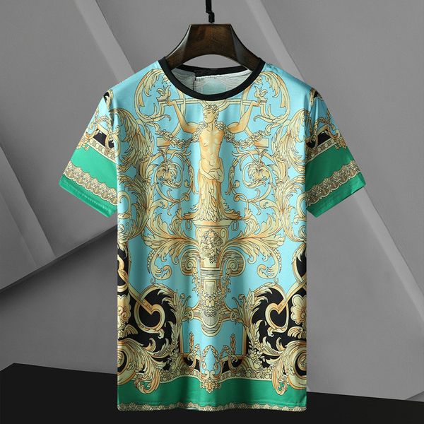 fashion brand lable t-shirt men luxury baroque t shirts gothic 3d golden flower royal men clothes summer casual tees 220421, White;black
fashion brand lable t-shirt men luxury baroque t shirts gothic 3d golden flower royal men clothes summer casual tees 220421, White;black