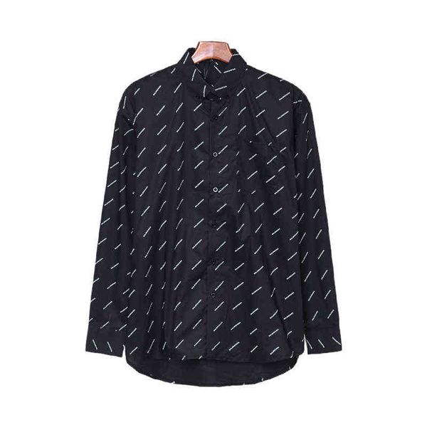 paris designer shirts men's fashion luxury small letters casual shirts women's oversized long sleeves shirt black and white minima, White;black
paris designer shirts men's fashion luxury small letters casual shirts women's oversized long sleeves shirt black and white minima, White;black