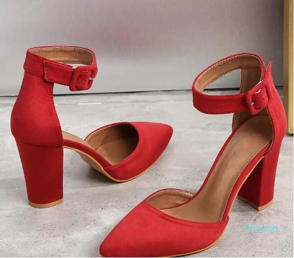 dress shoes high heel pumps for women pointed toe flock thick heels 9cm solid color fashion casual plus size brand2022, Black
dress shoes high heel pumps for women pointed toe flock thick heels 9cm solid color fashion casual plus size brand2022, Black