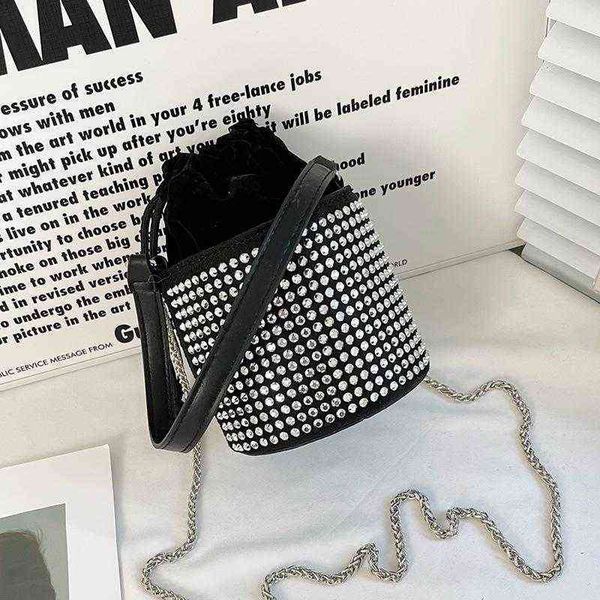shopping bags rhinestone drawstring round bucket bags for women rivet shoulder crossbody bag fashion chain handbags ladies party evening bag
shopping bags rhinestone drawstring round bucket bags for women rivet shoulder crossbody bag fashion chain handbags ladies party evening bag