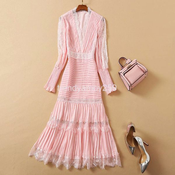 casual dresses spring and summer women's deep v-neck lantern long sleeve lace patchwork dress, Black;gray
casual dresses spring and summer women's deep v-neck lantern long sleeve lace patchwork dress, Black;gray