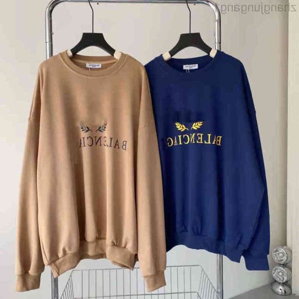 designer spring balenciga balanciagas ear of wheat printed cotton round neck sweater hoodie men's and women's loose and versatile, Black
designer spring balenciga balanciagas ear of wheat printed cotton round neck sweater hoodie men's and women's loose and versatile, Black