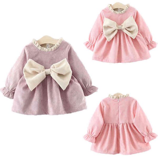 newborn kids baby dress autumn winter princess infant girls long sleeve dress bowknot party kids dresses for baby clothes l220715, Red;yellow
newborn kids baby dress autumn winter princess infant girls long sleeve dress bowknot party kids dresses for baby clothes l220715, Red;yellow