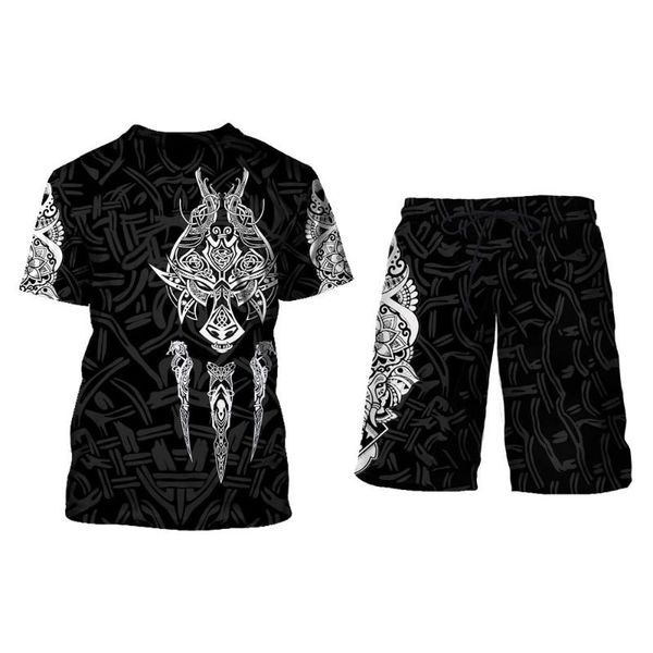 men's shorts fashion summer men/women tshirt viking tattoo pattern 3d printed 2pcs/sets costume harajuku pants brand tracksuitsmen', White;black
men's shorts fashion summer men/women tshirt viking tattoo pattern 3d printed 2pcs/sets costume harajuku pants brand tracksuitsmen', White;black