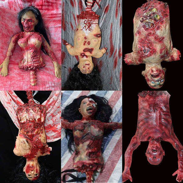 factory outlet halloween haunted house terror props dummy fake corpse secret room escape mechanism display half body men and women hanging s
factory outlet halloween haunted house terror props dummy fake corpse secret room escape mechanism display half body men and women hanging s