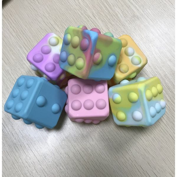 fidget toys new silicone decompression ball dice cube press bubble vent ball 6 color kneading music
fidget toys new silicone decompression ball dice cube press bubble vent ball 6 color kneading music