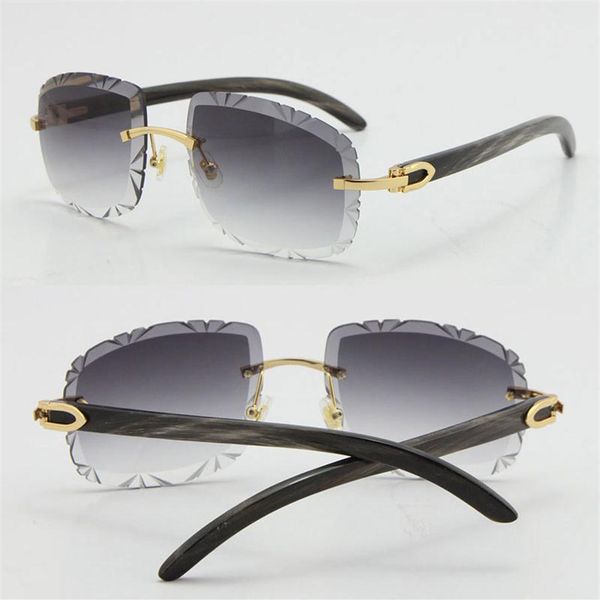 rimless original marbled black buffalo horn sunglasses t8200762 diamond cut carved lens large square sun glasses whole 300j, White;black
rimless original marbled black buffalo horn sunglasses t8200762 diamond cut carved lens large square sun glasses whole 300j, White;black