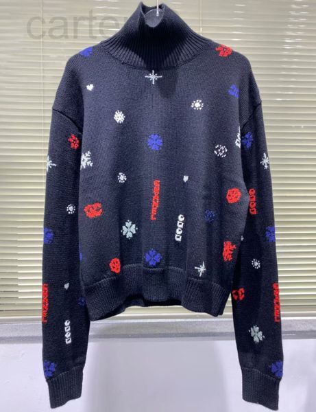 women's knits & tees designer zhi2021 early autumn new style small fragrance snowflake high neck knitted long sleeved sweater pullover, White
women's knits & tees designer zhi2021 early autumn new style small fragrance snowflake high neck knitted long sleeved sweater pullover, White