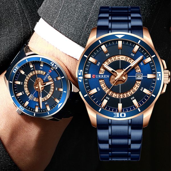 curren fashion creative design quartz men watches luxury stainless steel watch mens sport waterproof male clock
curren fashion creative design quartz men watches luxury stainless steel watch mens sport waterproof male clock