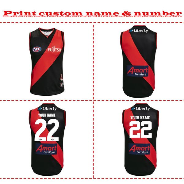 2022 essendon bombers afl home guernsey mens size: s-3xl (print custom name number ) delivery, Black
2022 essendon bombers afl home guernsey mens size: s-3xl (print custom name number ) delivery, Black