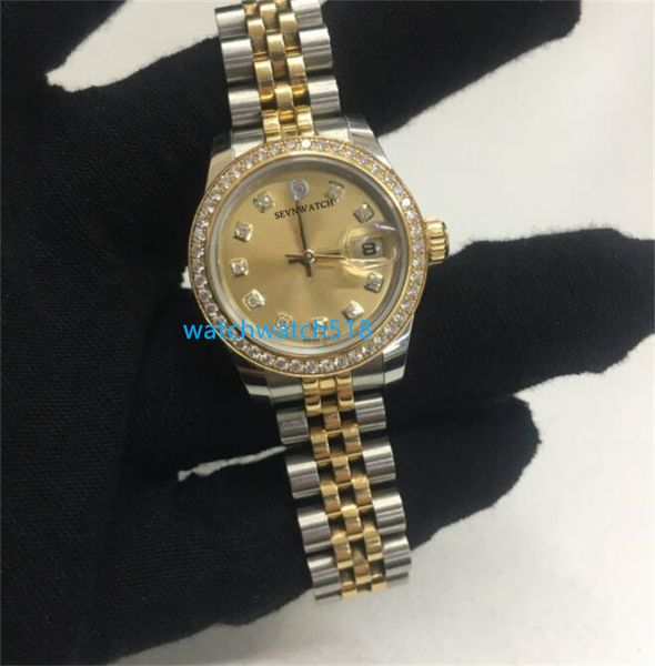 womens diamond watches sapphire mirror 179383 26mm mechanical automatic 18k yellow gold jubilee steel bracelet luxury watch waterproof, Slivery;golden
womens diamond watches sapphire mirror 179383 26mm mechanical automatic 18k yellow gold jubilee steel bracelet luxury watch waterproof, Slivery;golden