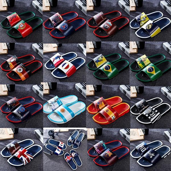 football star sports slippers brand designer mens fashion rubber sandals beach slide non-slip flip flops indoor outdoor shoes size 40-45, Black
football star sports slippers brand designer mens fashion rubber sandals beach slide non-slip flip flops indoor outdoor shoes size 40-45, Black