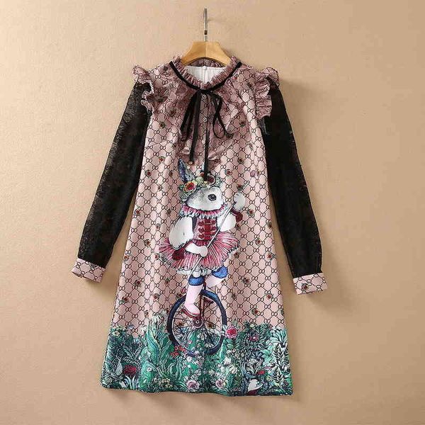 casual dresses dress age reducing loose waist women's dress one wheel cartoon rabbit ruffle perspective long sleeved f4s1, Black;gray
casual dresses dress age reducing loose waist women's dress one wheel cartoon rabbit ruffle perspective long sleeved f4s1, Black;gray