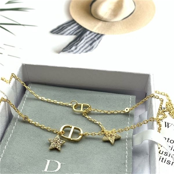 2022 36% off designer jewelry d family letter star bracelet simple crystal necklace net red same necklace, Silver
2022 36% off designer jewelry d family letter star bracelet simple crystal necklace net red same necklace, Silver