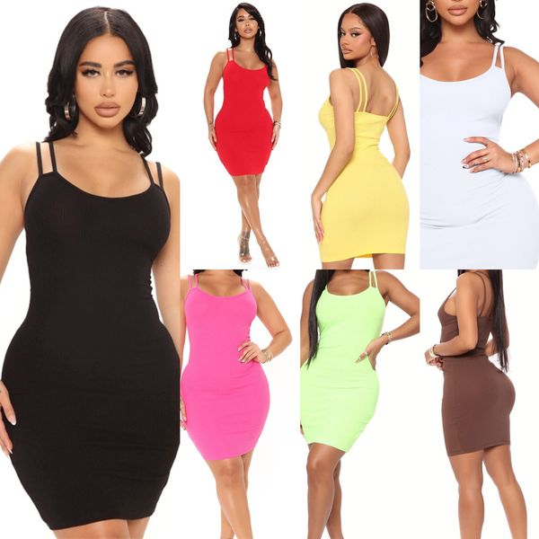 new summer 2022 cause dresses short sleeve solid color suspender fashion knit bodycon dress for women, Black;gray
new summer 2022 cause dresses short sleeve solid color suspender fashion knit bodycon dress for women, Black;gray