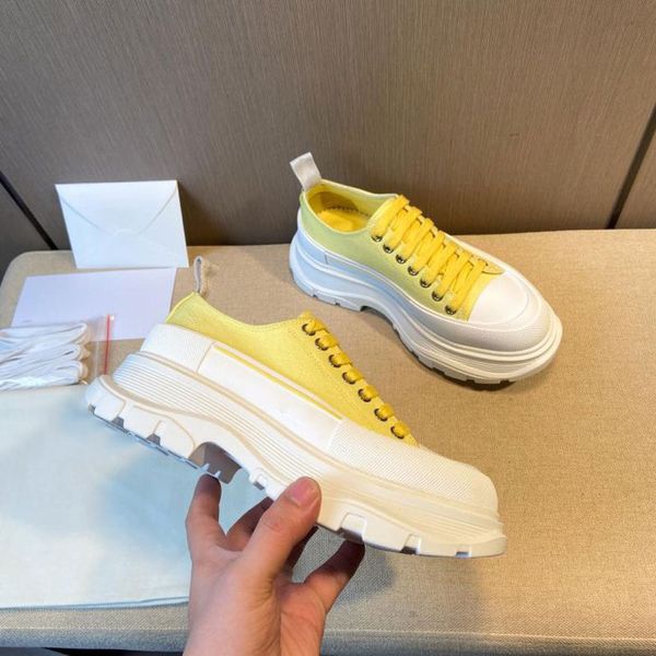 tread slick canvas casual shoes 2022 summer luxury designer outdoor shoes triple lace up canva leather rubber women sneakers 35-40, Black
tread slick canvas casual shoes 2022 summer luxury designer outdoor shoes triple lace up canva leather rubber women sneakers 35-40, Black