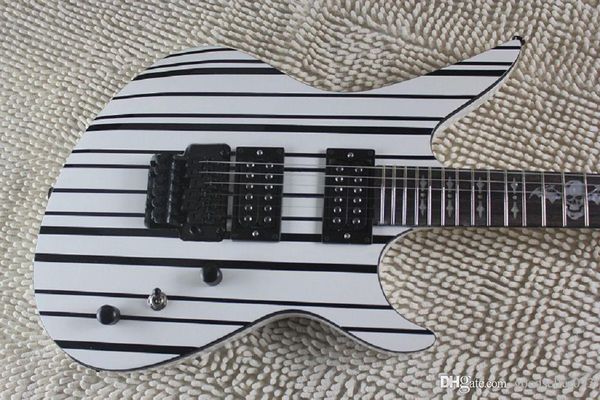 synyster custom floydrose tremolo in white/black line with strap and skull logo electric guitar lhgb
synyster custom floydrose tremolo in white/black line with strap and skull logo electric guitar lhgb