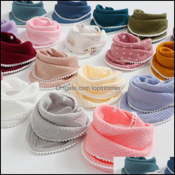 baby feeding bib apron ins saliva towel gauze lace cotton bandana handkerchief rainbow dot girl boy drop delivery 2021 bibs burp cloths ba
baby feeding bib apron ins saliva towel gauze lace cotton bandana handkerchief rainbow dot girl boy drop delivery 2021 bibs burp cloths ba