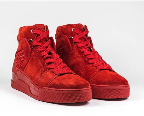 luxury designer men casual shoes loubikick flat suede leather sneaker mids spiked shoes reds bottoms sneakers outdoor walking trainer 38-46, Black
luxury designer men casual shoes loubikick flat suede leather sneaker mids spiked shoes reds bottoms sneakers outdoor walking trainer 38-46, Black