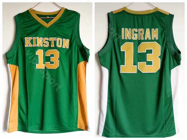 men brandon ingram jersey 13 green basketball high school kinston jerseys sport uniform pure cotton on, Black;red
men brandon ingram jersey 13 green basketball high school kinston jerseys sport uniform pure cotton on, Black;red