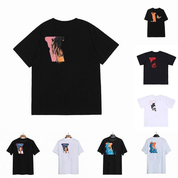 2023 summer mens t-shirts women t shirts loose tees fashion brands man s casual vlones shirt luxurys clothing street shorts sleeve clothes, White;black
2023 summer mens t-shirts women t shirts loose tees fashion brands man s casual vlones shirt luxurys clothing street shorts sleeve clothes, White;black