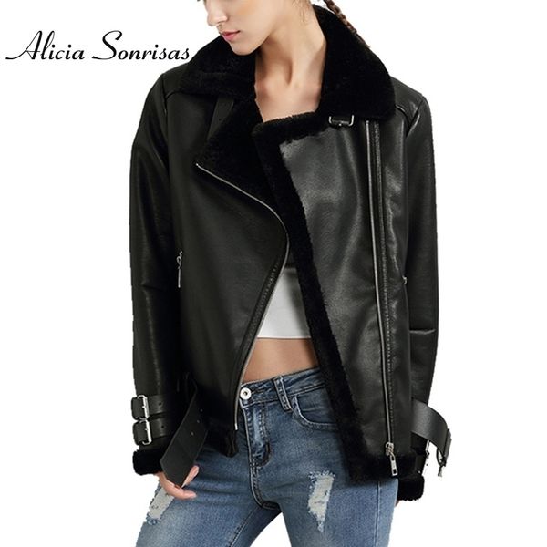 black red women faux leather berber suede shearling coats vintage motorcycle thicken jacket artificial fur warm coats u306111 y200109
black red women faux leather berber suede shearling coats vintage motorcycle thicken jacket artificial fur warm coats u306111 y200109