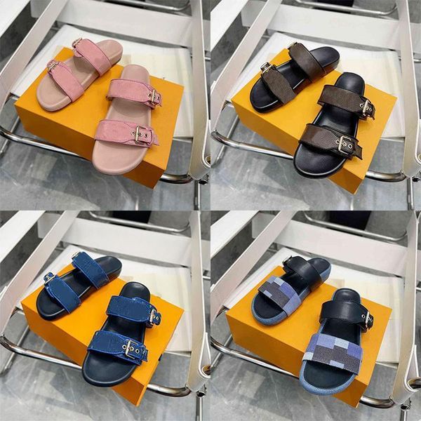 bom dia flat muller women's slippers lace gold button sandals summer classic designer leather canvas slippers shoe''louise�, Black
bom dia flat muller women's slippers lace gold button sandals summer classic designer leather canvas slippers shoe''louise�, Black