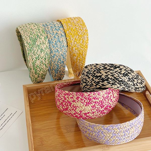 fashion straw hairbands women headwear raffia braid hair hoop wide headband sweet elegant girls hair accessories, Slivery;white
fashion straw hairbands women headwear raffia braid hair hoop wide headband sweet elegant girls hair accessories, Slivery;white