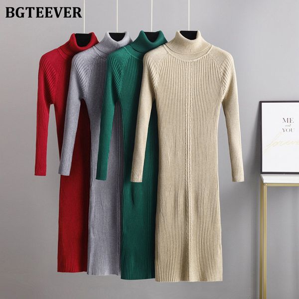 elegant thicken warm turtleneck sweater dress for women long sleeve stretched female knitted dress 2021 autumn winter, Black;gray
elegant thicken warm turtleneck sweater dress for women long sleeve stretched female knitted dress 2021 autumn winter, Black;gray