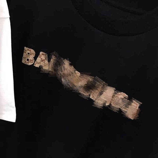 large t-shirt b home high letter print loose os round neck pullover short sleeve t-shirt men's and women's 7jg2, White;black
large t-shirt b home high letter print loose os round neck pullover short sleeve t-shirt men's and women's 7jg2, White;black