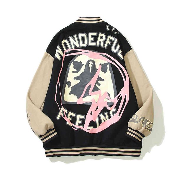 new fashion trend luxury brand sweater designer wholesale print stand collar loose hip, Black
new fashion trend luxury brand sweater designer wholesale print stand collar loose hip, Black
