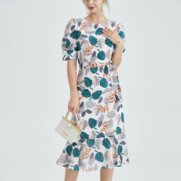 100% natural silk dress o neck short sleeves printed lace up fashion casual designer summer outwear vestido, Black
100% natural silk dress o neck short sleeves printed lace up fashion casual designer summer outwear vestido, Black