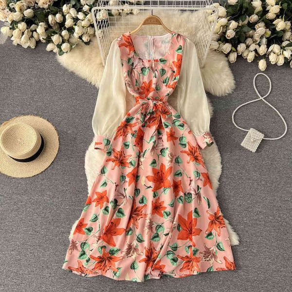 casual dresses korean chic floral skirt court style lace hollowed out bubble sleeve loose long splicing square neck dress vub1, Black;gray
casual dresses korean chic floral skirt court style lace hollowed out bubble sleeve loose long splicing square neck dress vub1, Black;gray