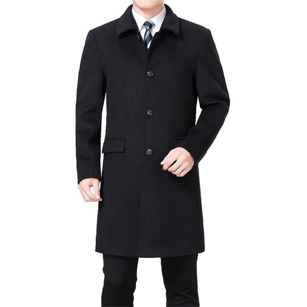 woolen winter cashmere pea men overcoat long jacket wool blend coat palto erkek mont kaban 201128, Black
woolen winter cashmere pea men overcoat long jacket wool blend coat palto erkek mont kaban 201128, Black